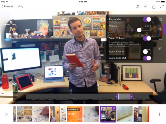 premiere clip timeline controls
