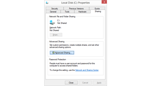 file sharing mac os x to windows 10