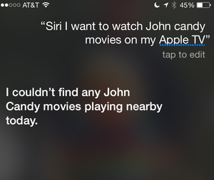 siri apple tv