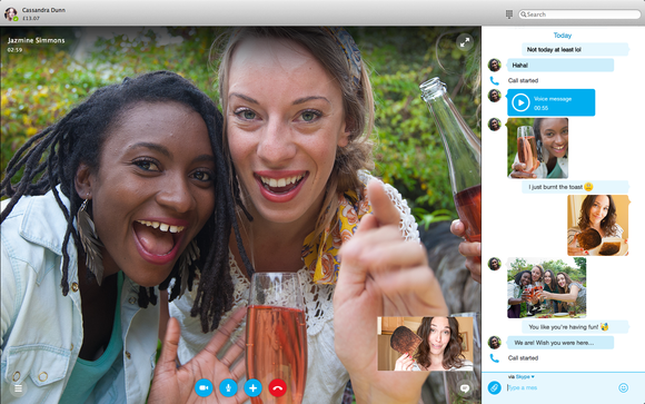 skype for mac talk and chat