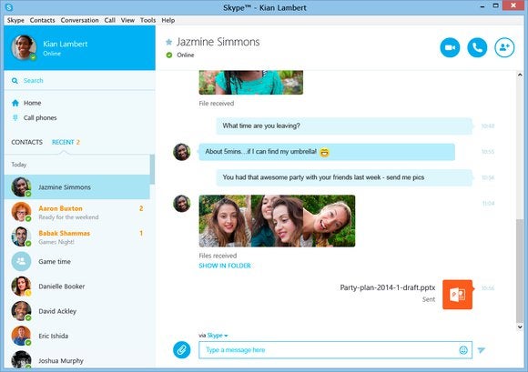 skype for business download pc