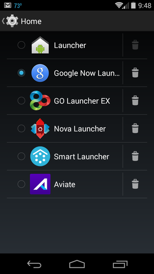take charge smartphone home screen launcher menu