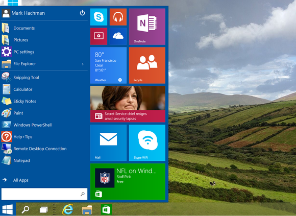 New Windows 10 screenshots surface as Build 9901 leaks | PCWorld