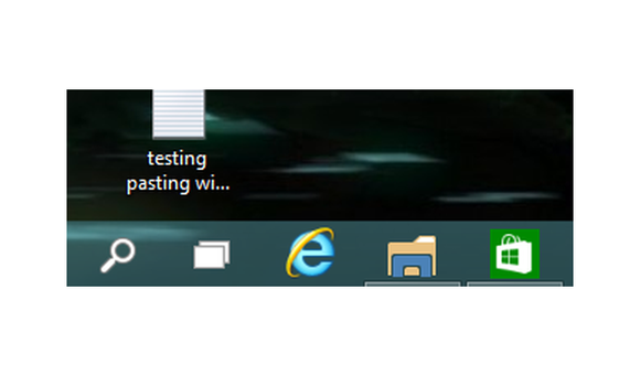 windows10 virtual machine underlined apps task bar