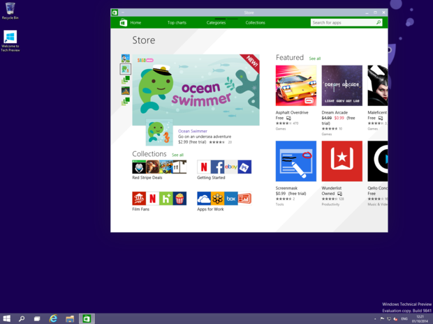 Windows 10 Windows Store apps