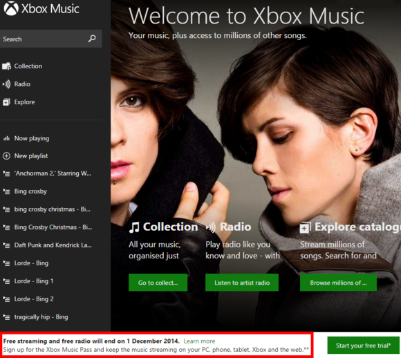 More Beats than Spotify: Microsoft to kill free Xbox Music streaming