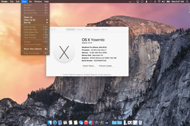 OS X Yosemite (urutan macOS 10.10)