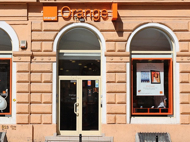 13 orange telecom storefront