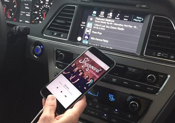 apple carplay mirror screen la auto show 2014