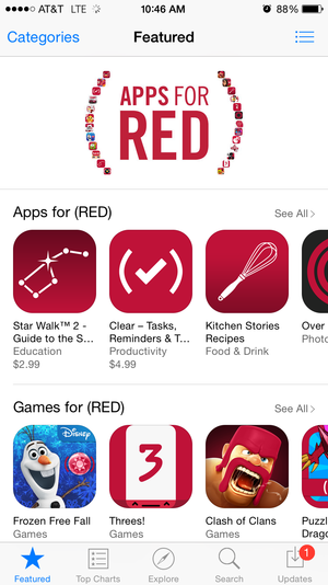 apple red