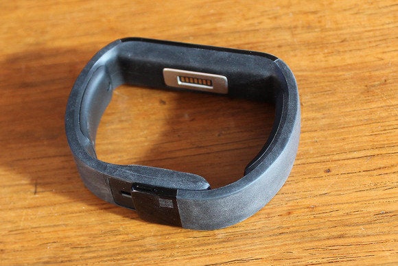 microsoft band on table