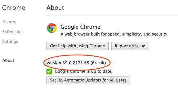 Chrome 64-bit for OS X