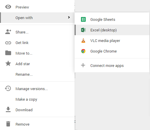 google drive desktop client file details