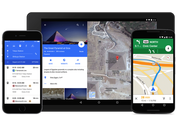 google maps material design