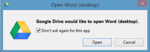 how to open google drive desktop