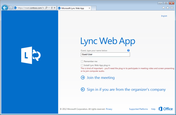 lyncwebapploginscree web