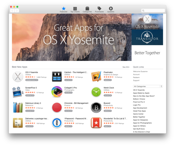 mac app store