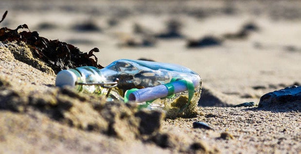 Message in a bottle