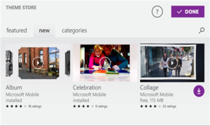 microsoft movie creator theme store