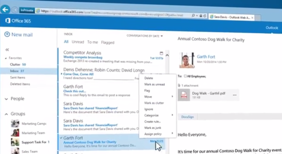 office 365 clutter