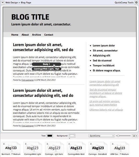 quickcomp2 blogpage