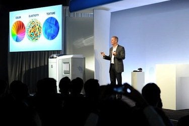 HP's Multi Jet Fusion 3D printer