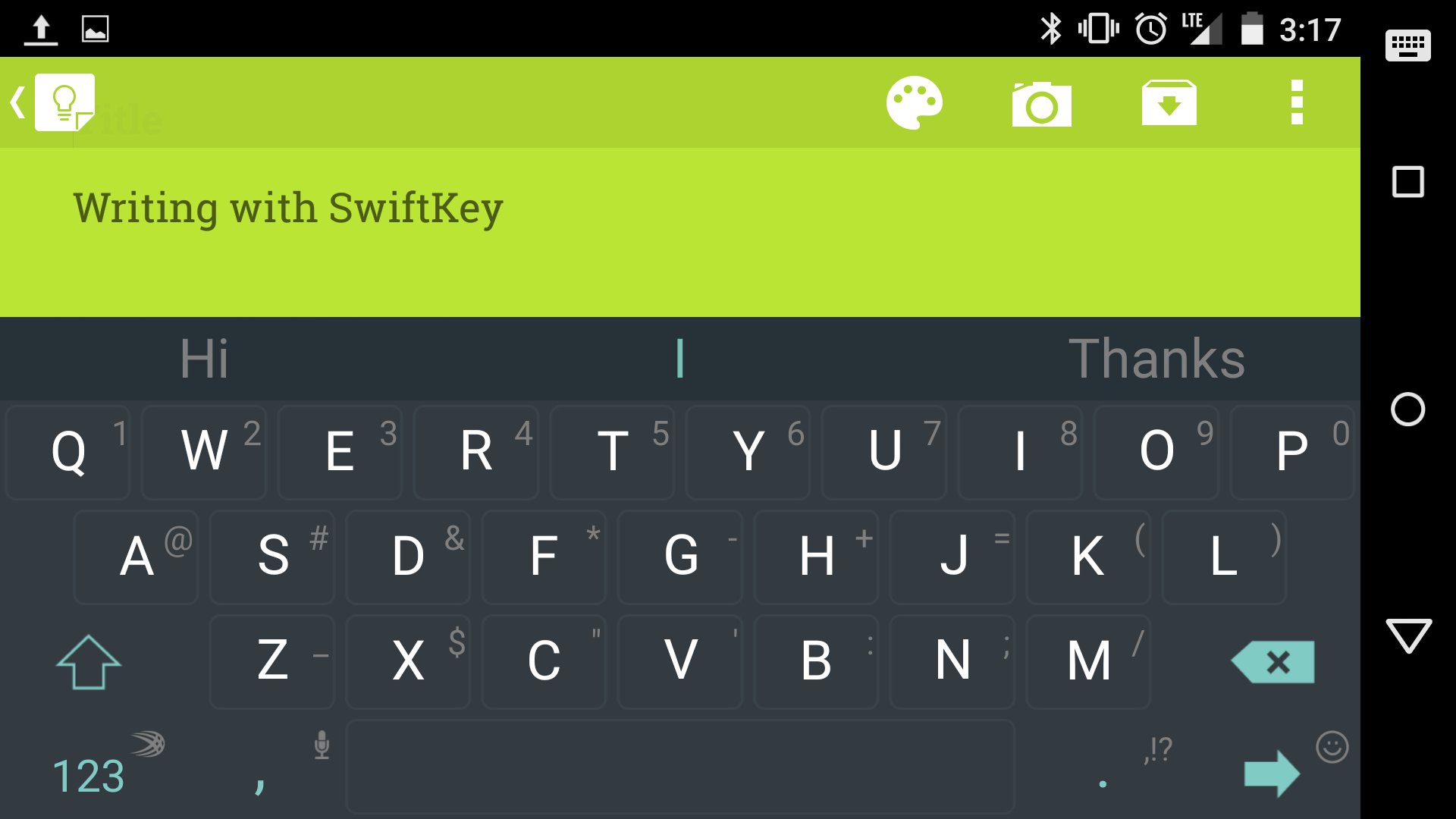 swiftkey material design