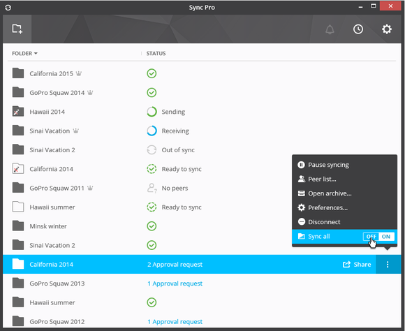 sync 2.0 pro screenshot 1