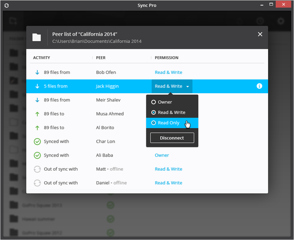 sync 2.0 pro screenshot 2