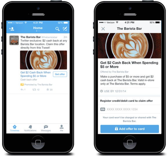 twitter offers