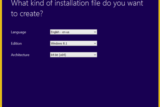 windows installation media creation tool