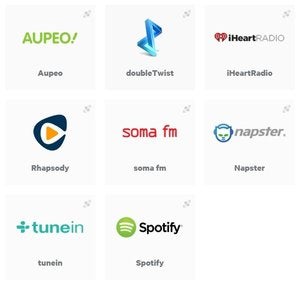 AllPlay-ready streaming services