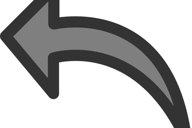 gray undo arrow