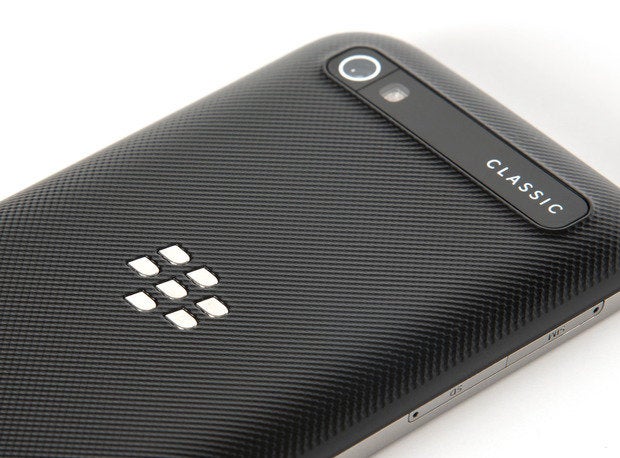 blackberry classic rear logo
