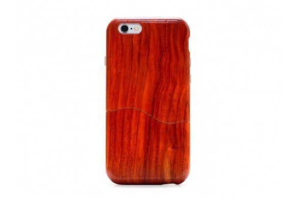 carved solidwood iphone