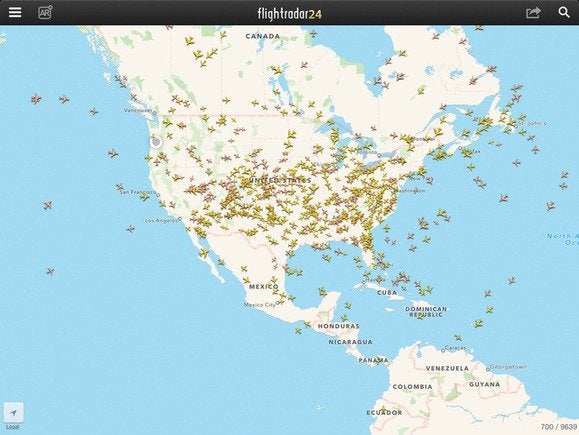 flightradar bigmap