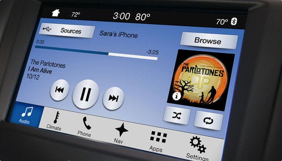 ford sync 3 music
