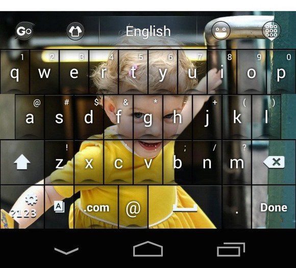 go keyboard customize