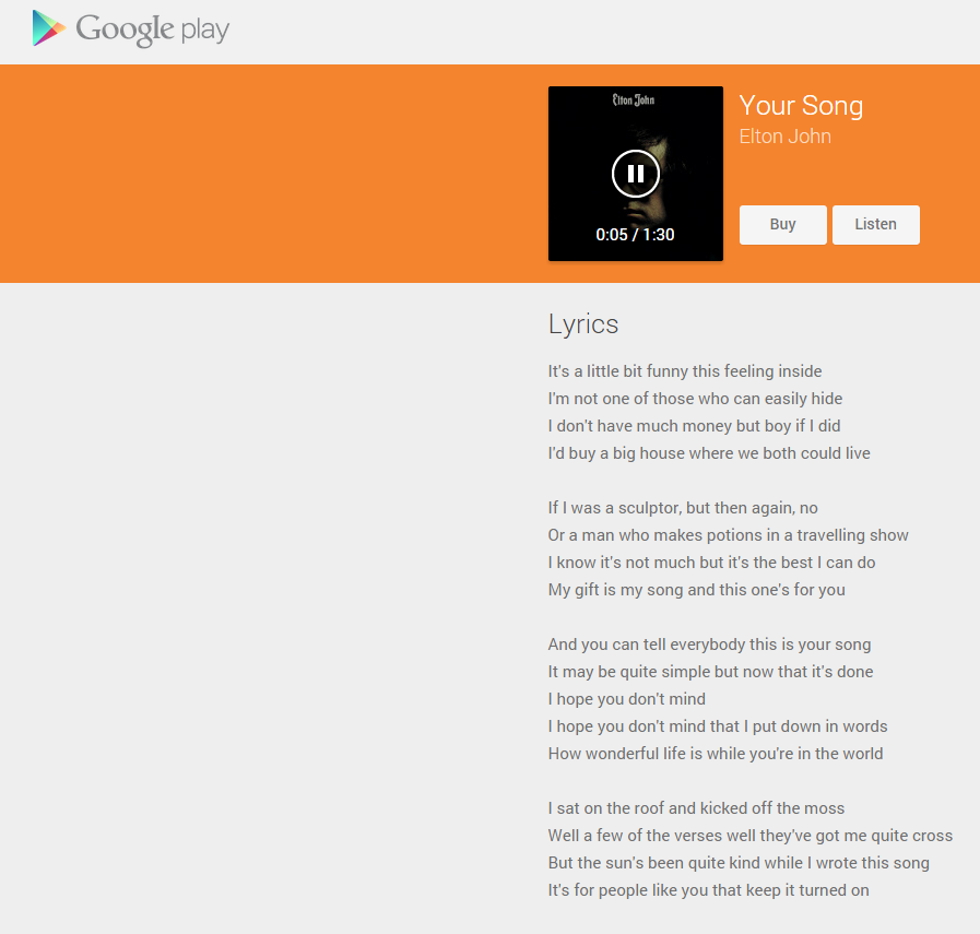 Google Adds Song Lyrics To Search Results But It Feels Like A Cheap Cash Grab Pcworld