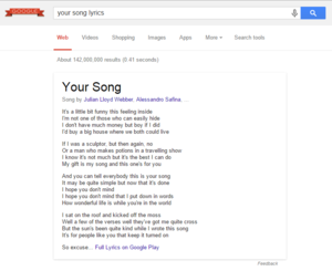 googlesonglyricresults