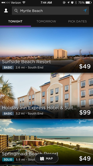 hotel tonight