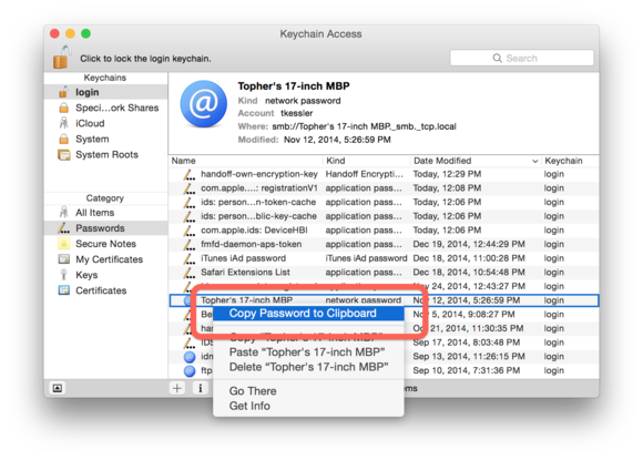 keychaincopypassword