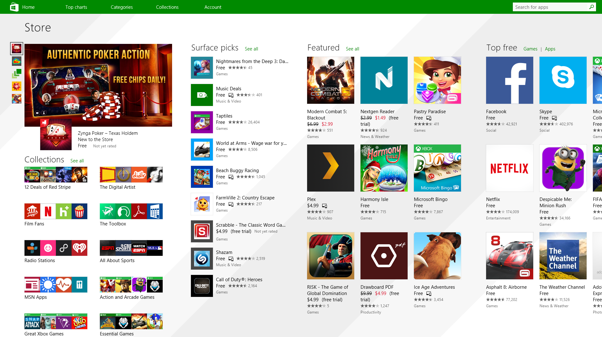 apps on microsoft store