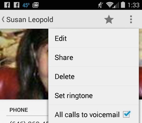 mobile contact tips send to voicemail 5