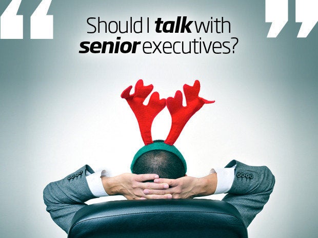 Networking with senior leadership