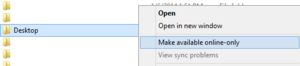 onedriveonlineonly