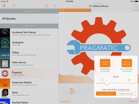 overcast ios
