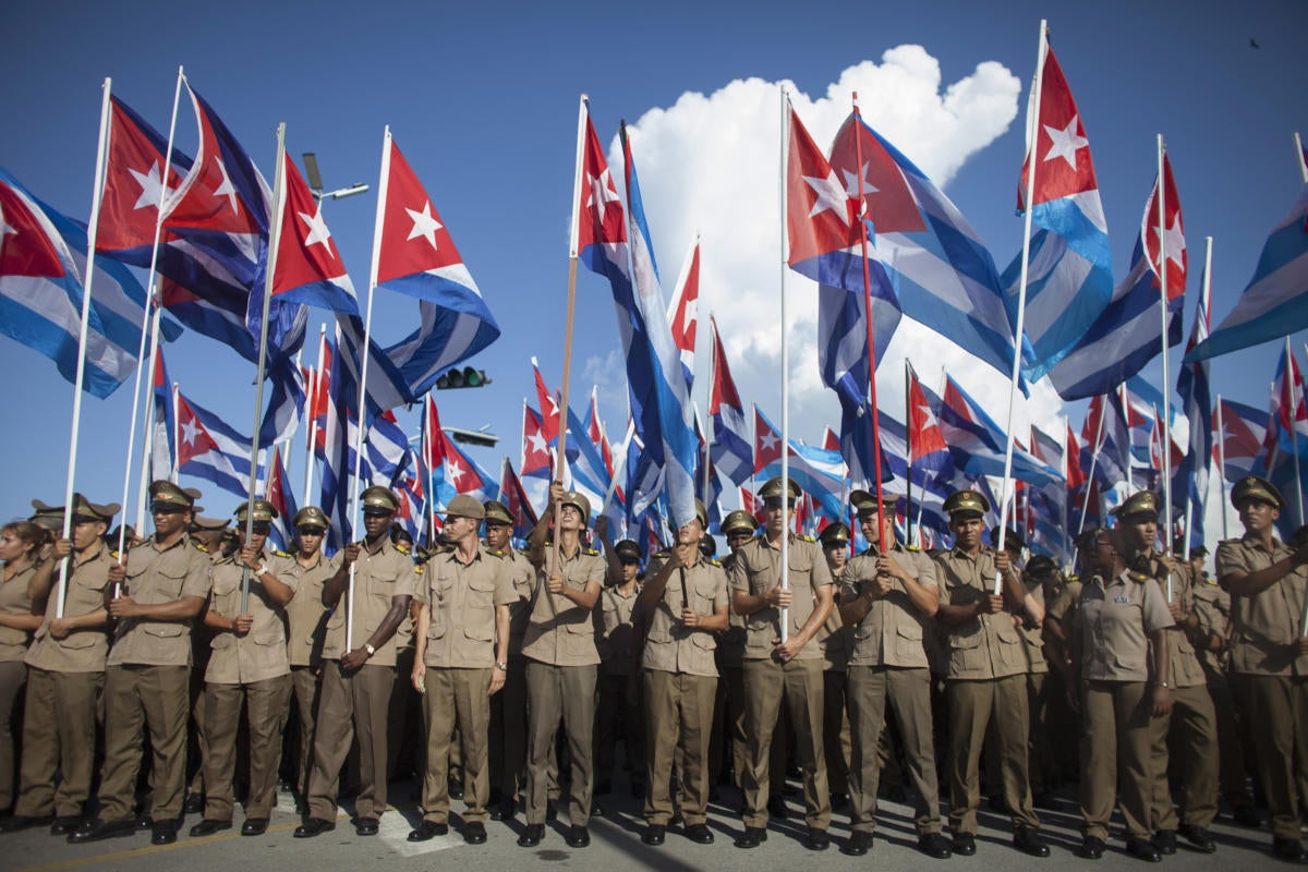 Members of the Cuban Revolutionary Army