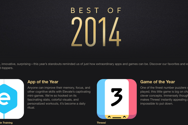 Apple best itunes apps, games screenshot