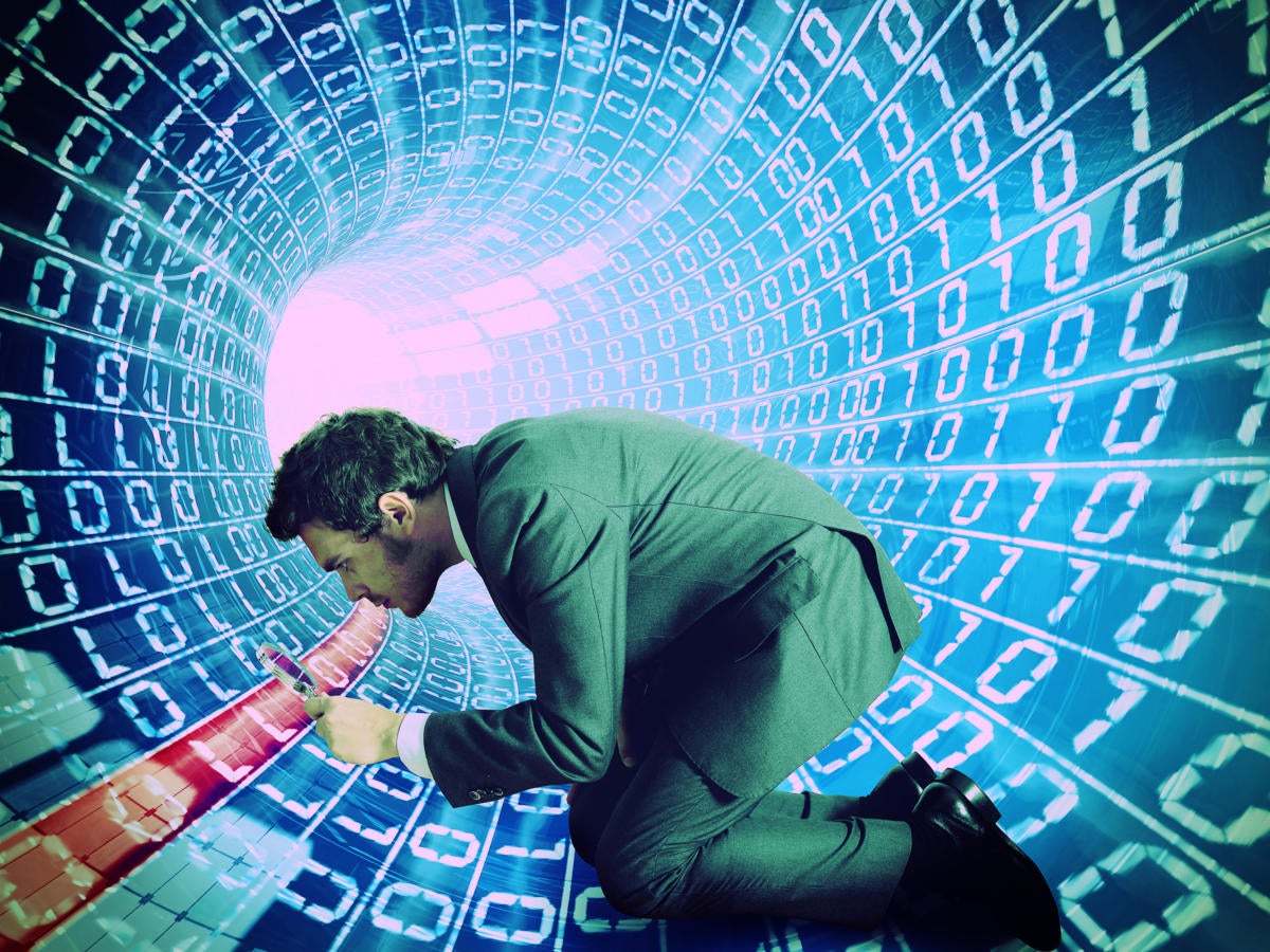 Illustration: searching binary data traffic.